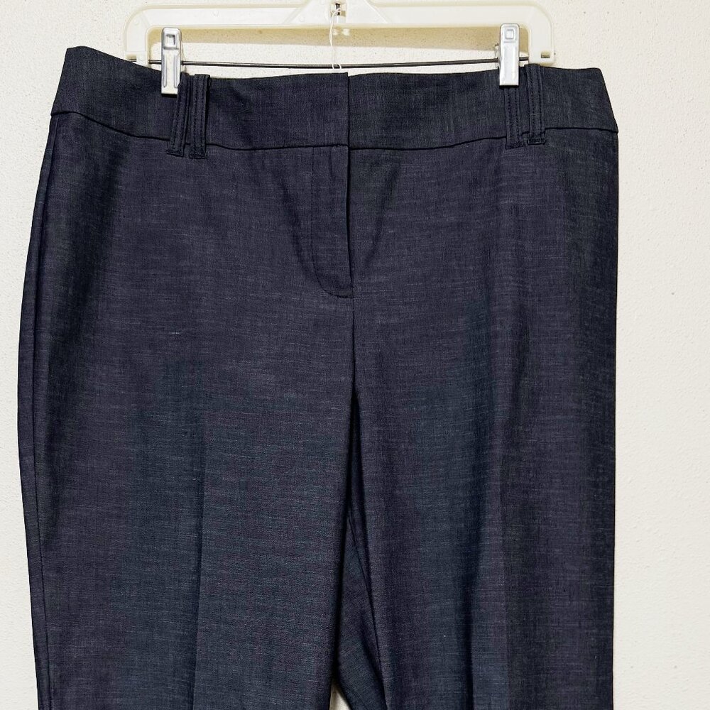 Heather gray slacks by Ann Taylor Loft, size: 14, excellent condition